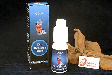Niko Liquids E-Zigarette "Blau" Cola 15ml